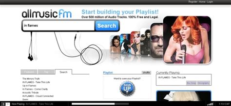 allmusic escuchar gratis.